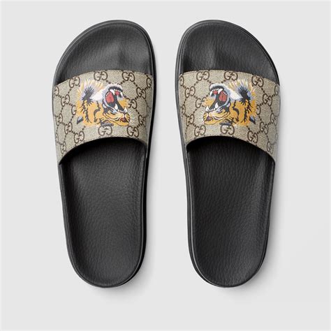 gucci mens slides supreme|Gucci slides nordstrom rack.